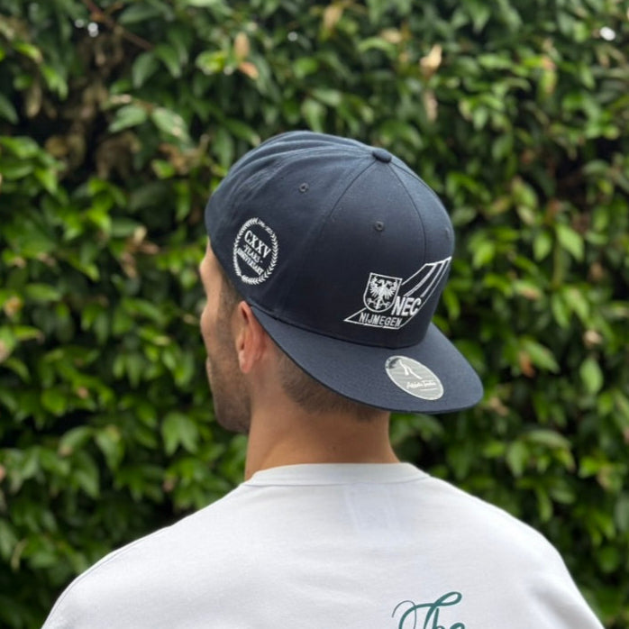 NEC snapback cap · Navy