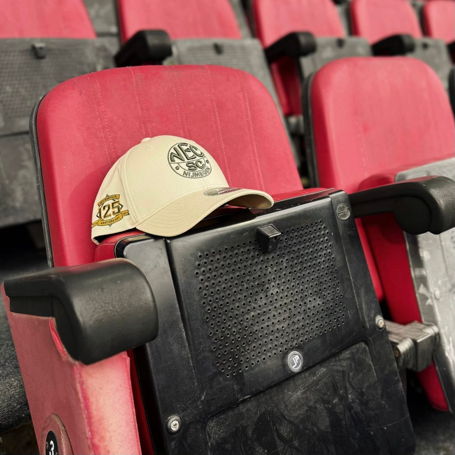 NEC baseball cap · Cream