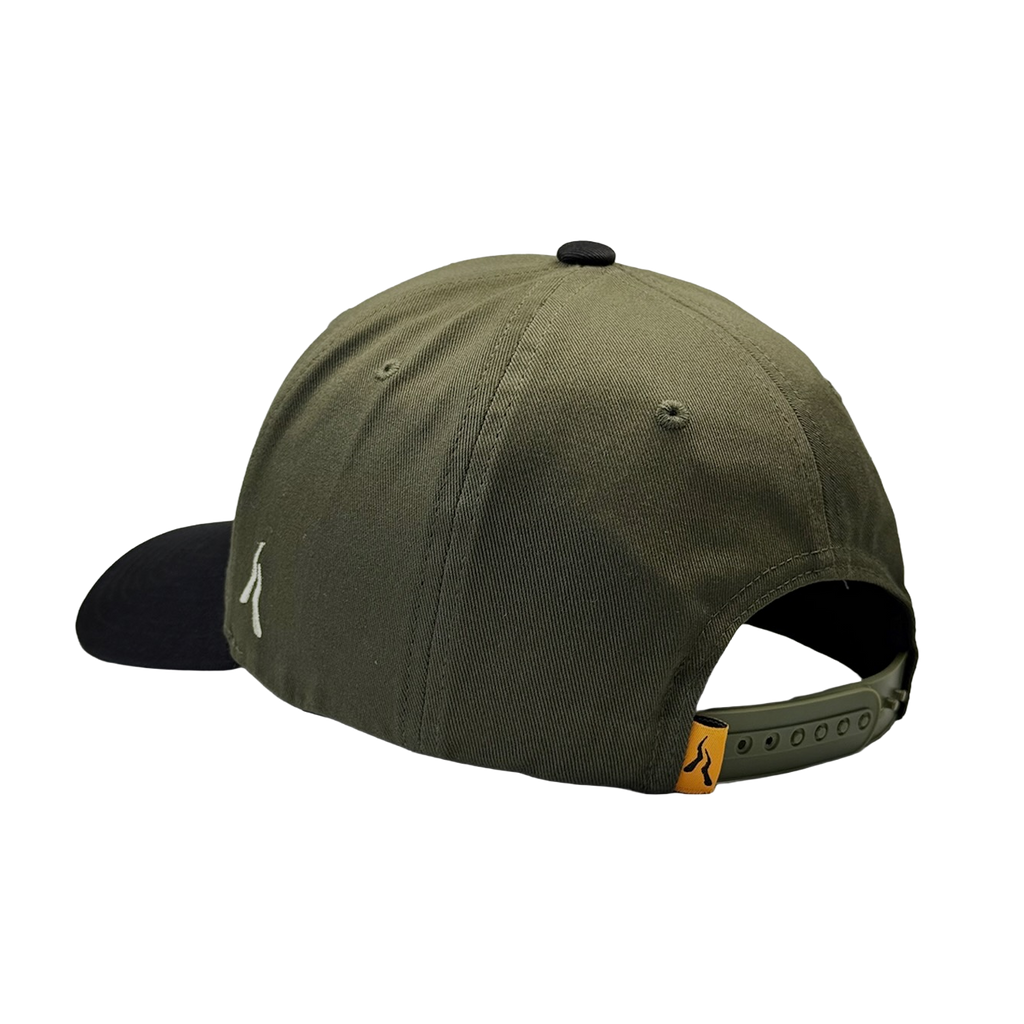 Athletic Twelve baseball cap · Green & Black