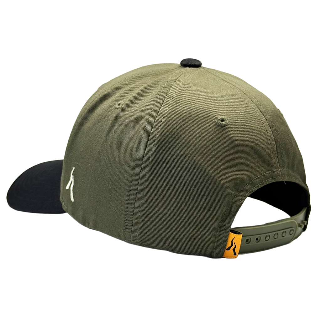 Athletic Twelve baseball cap · Green & black