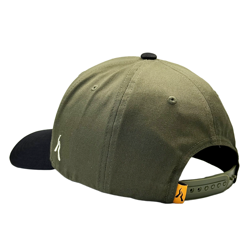 Athletic Twelve baseball cap · Green & black