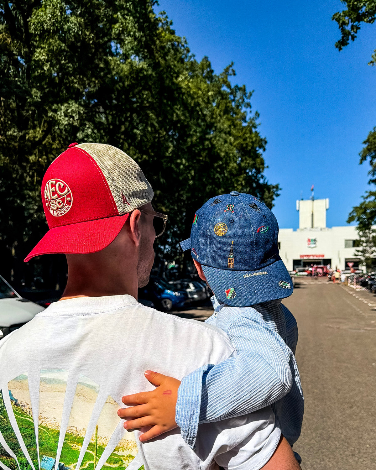 N.E.C. Nijmegen x Athletic Twelve Junior cap · Denim