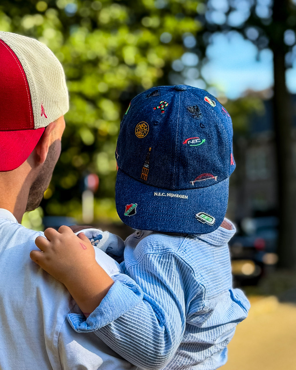 N.E.C. Nijmegen x Athletic Twelve Junior cap · Denim
