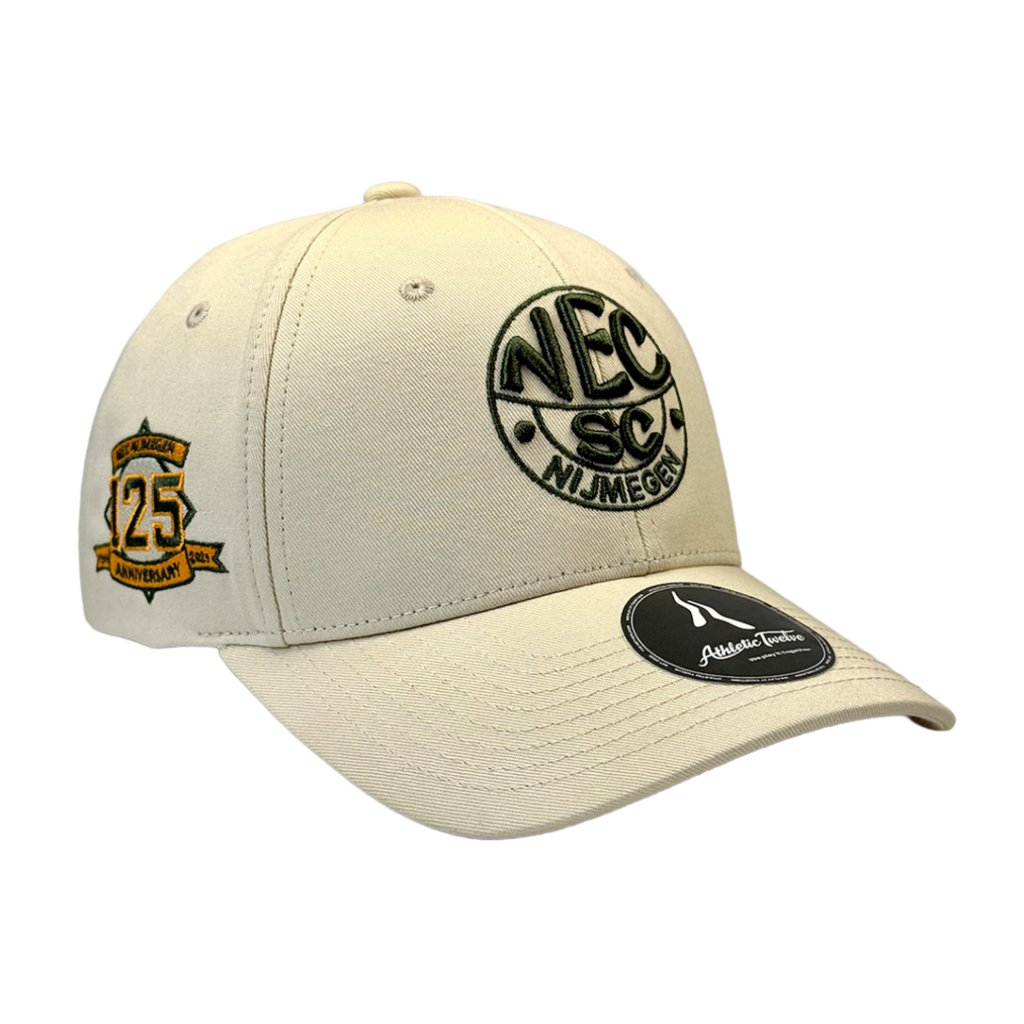 N.E.C. Nijmegen x Athletic Twelve baseball cap · Cream