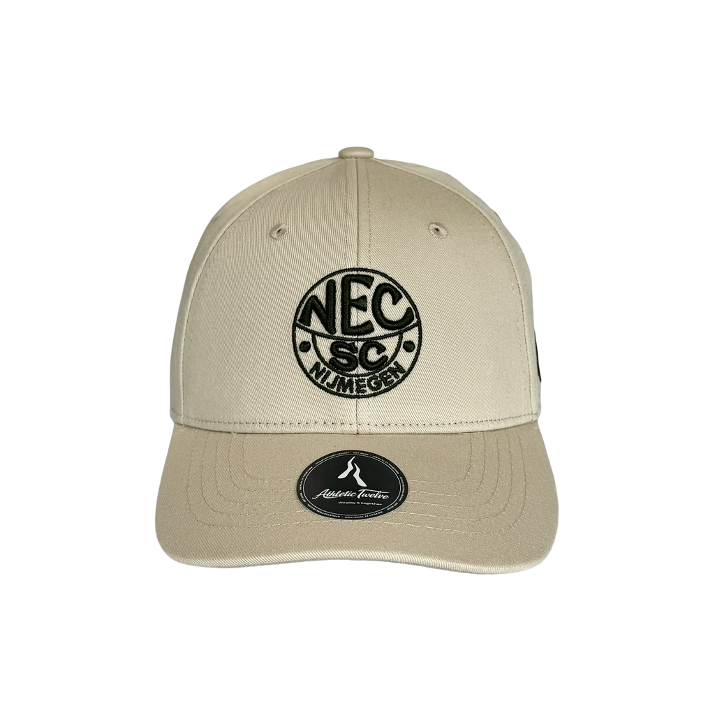 N.E.C. Nijmegen x Athletic Twelve Junior baseball cap · Cream