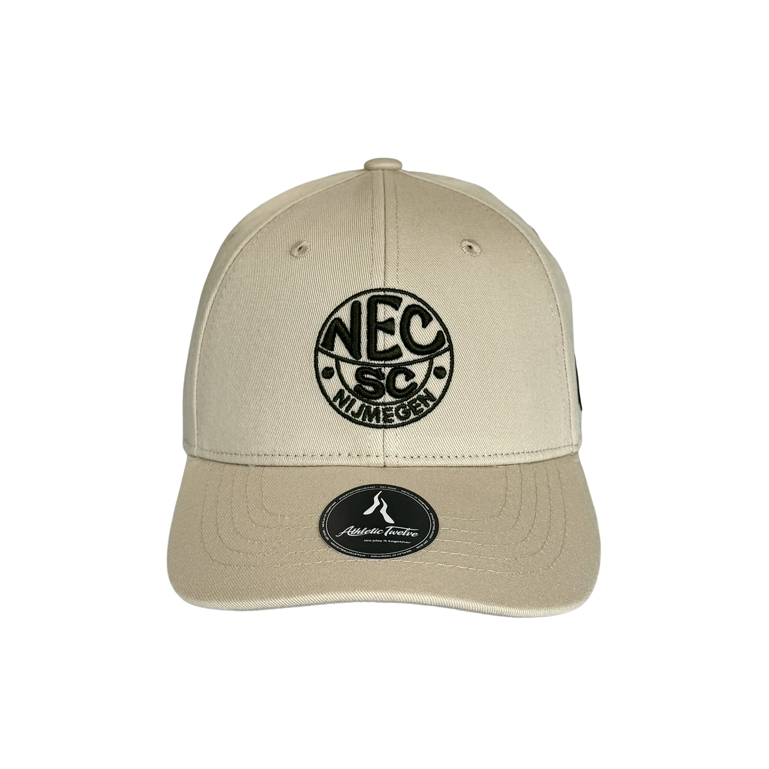 N.E.C. Nijmegen x Athletic Twelve Junior baseball cap · Cream