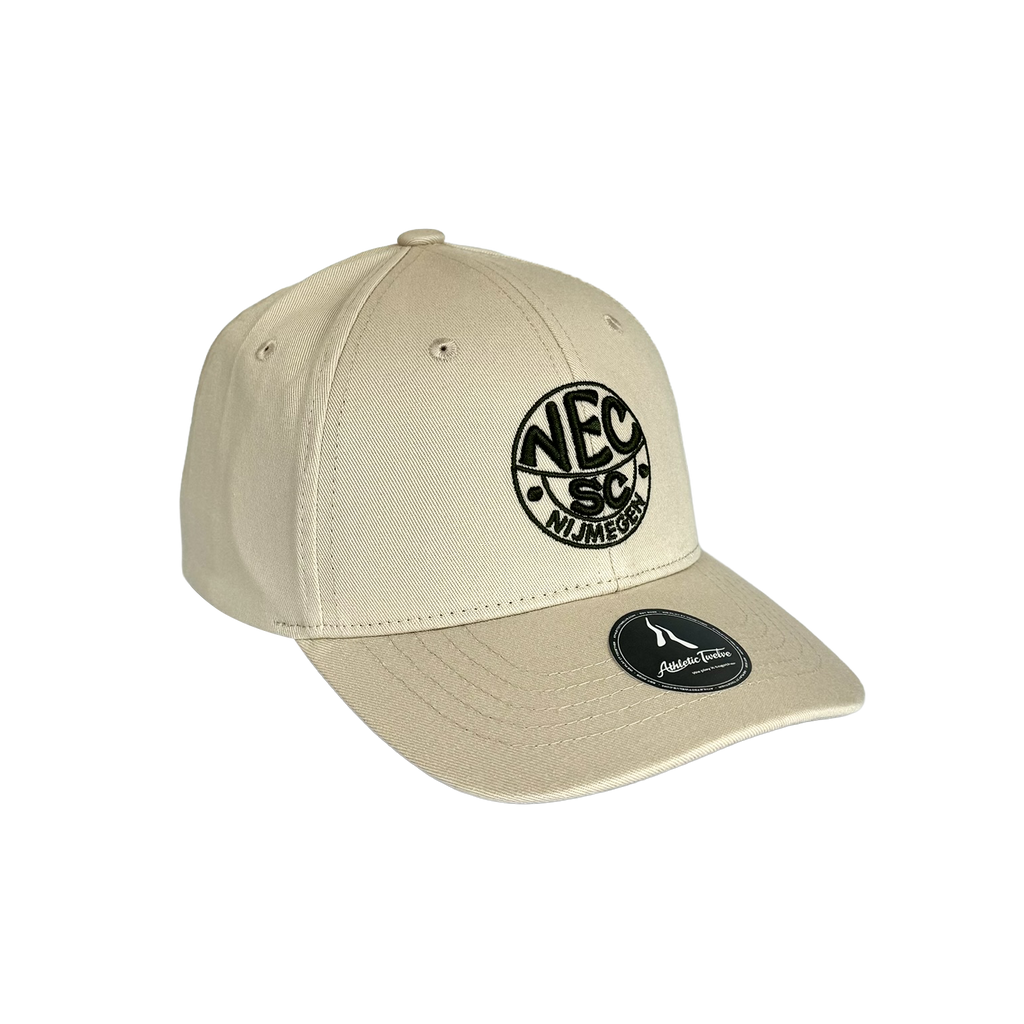 N.E.C. Nijmegen x Athletic Twelve Junior baseball cap · Cream