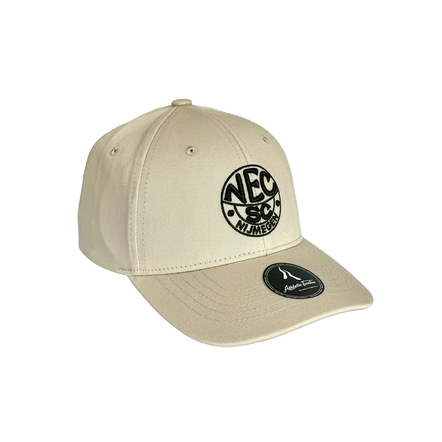 N.E.C. Nijmegen x Athletic Twelve Junior baseball cap · Cream
