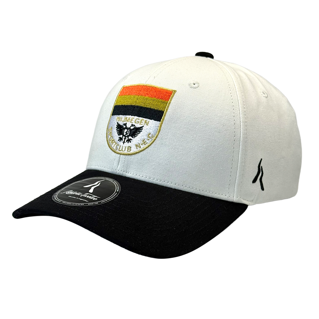NEC baseball cap · Off-white & black