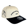 Sparta Rotterdam x Athletic Twelve baseball cap · Cream & navy