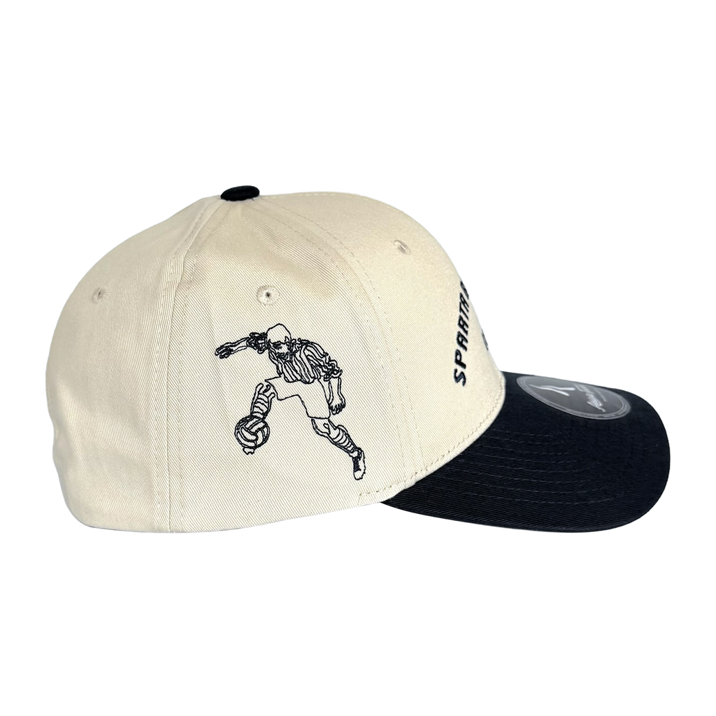 Sparta Rotterdam x Athletic Twelve baseball cap · Cream & navy