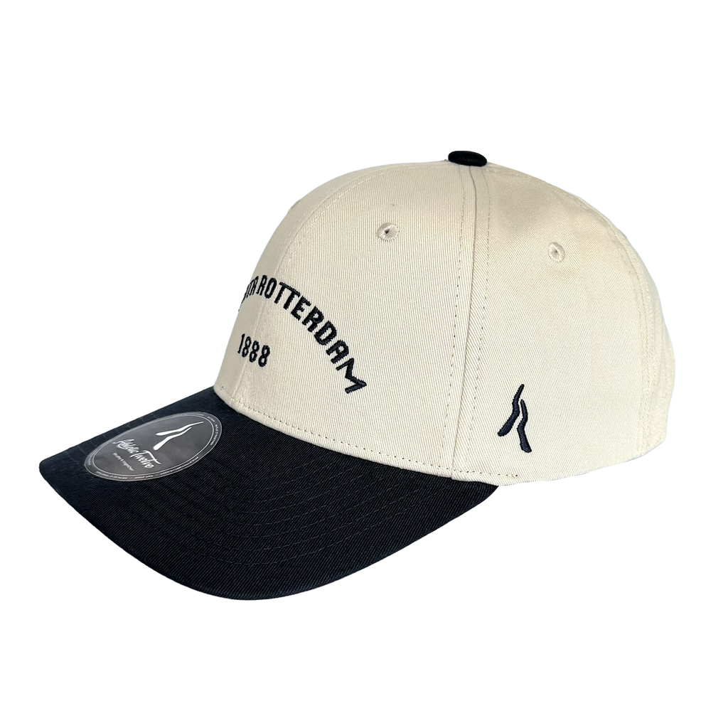 Sparta Rotterdam x Athletic Twelve baseball cap · Cream & navy