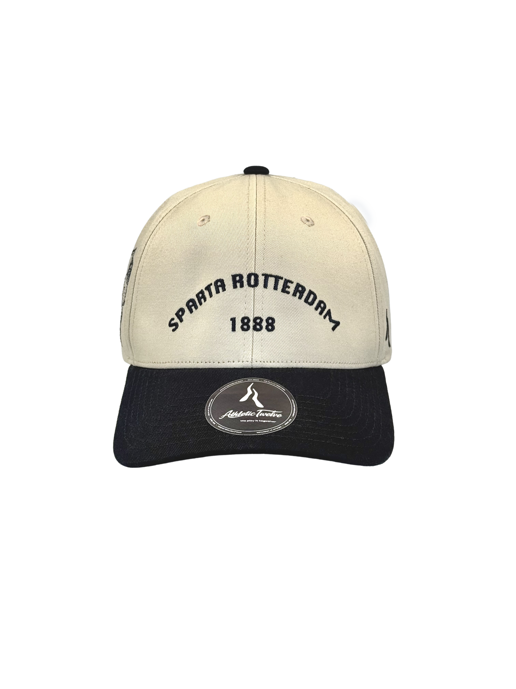 Coming soon · Sparta Rotterdam x Athletic Twelve baseball cap · Cream & navy