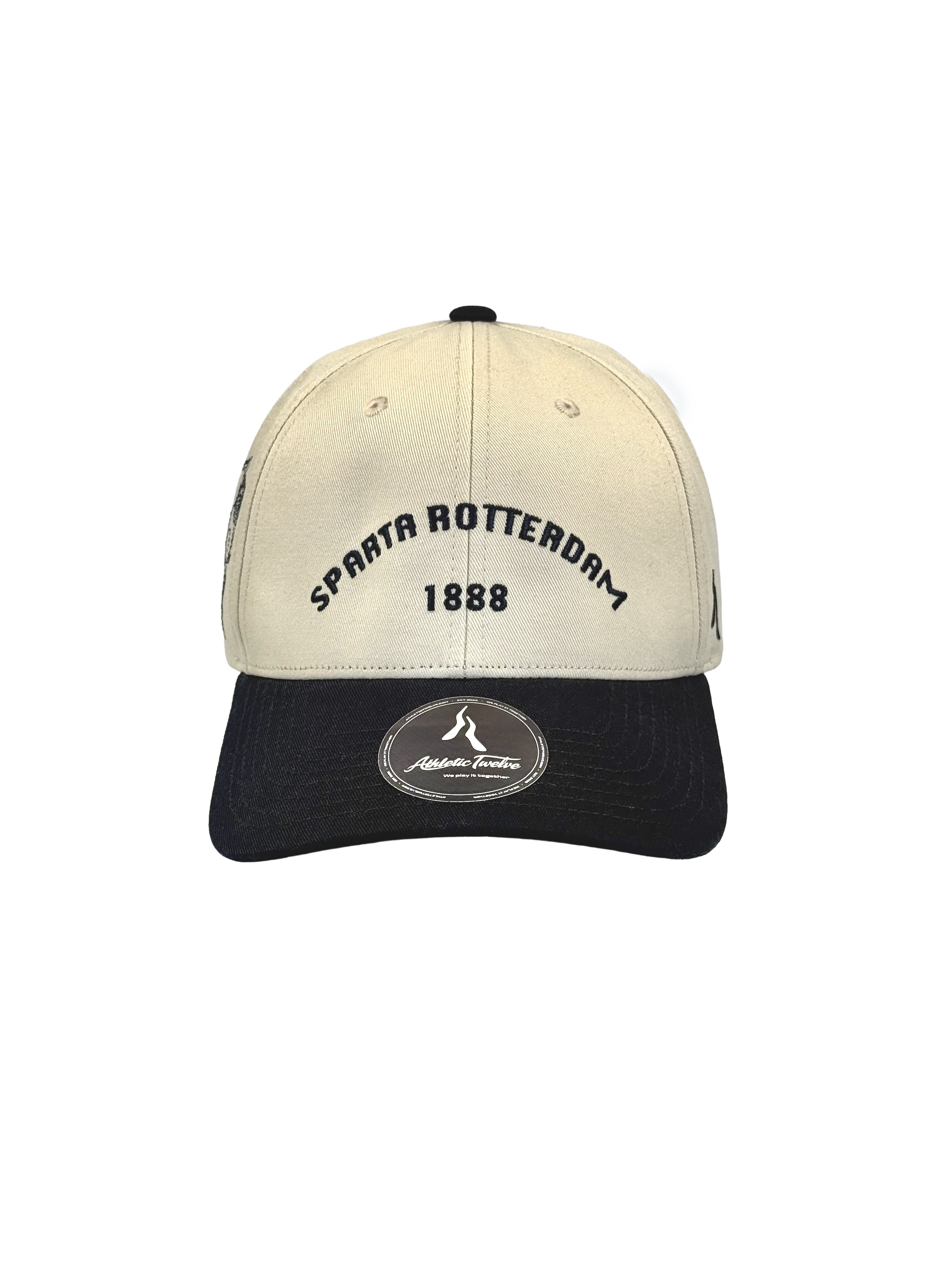 Coming soon · Sparta Rotterdam x Athletic Twelve baseball cap · Cream & navy