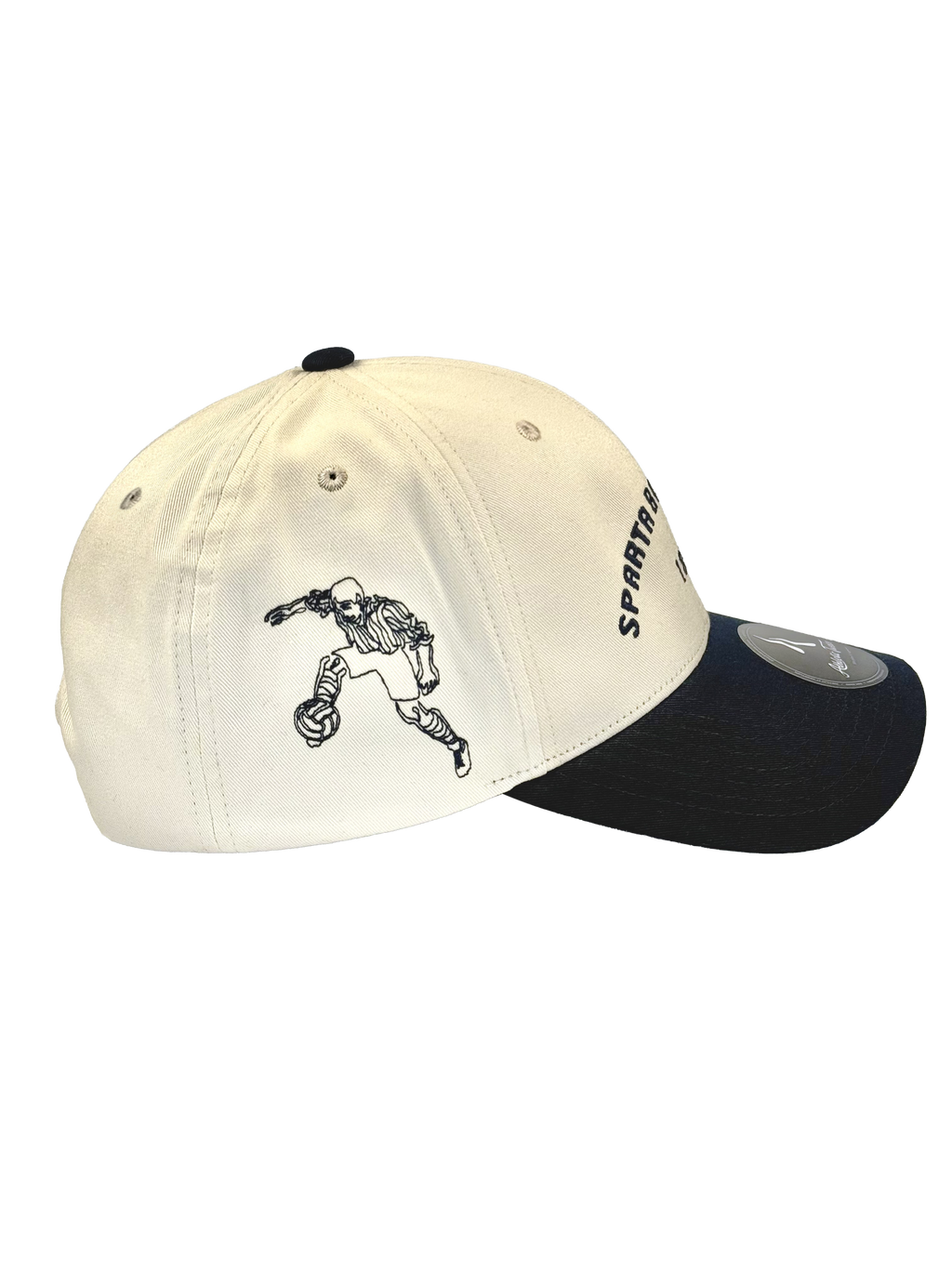 Coming soon · Sparta Rotterdam x Athletic Twelve baseball cap · Cream & navy