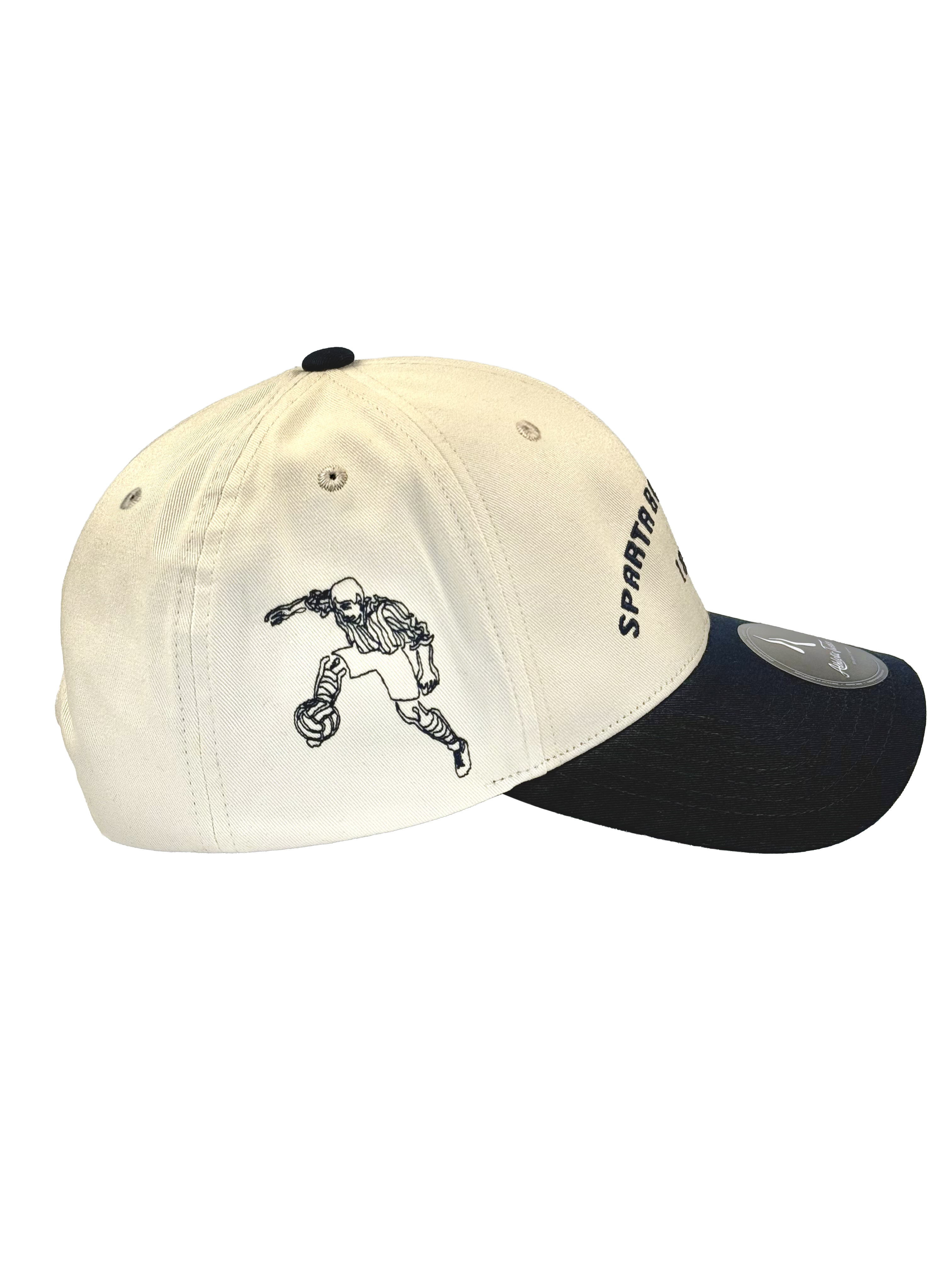 Coming soon · Sparta Rotterdam x Athletic Twelve baseball cap · Cream & navy
