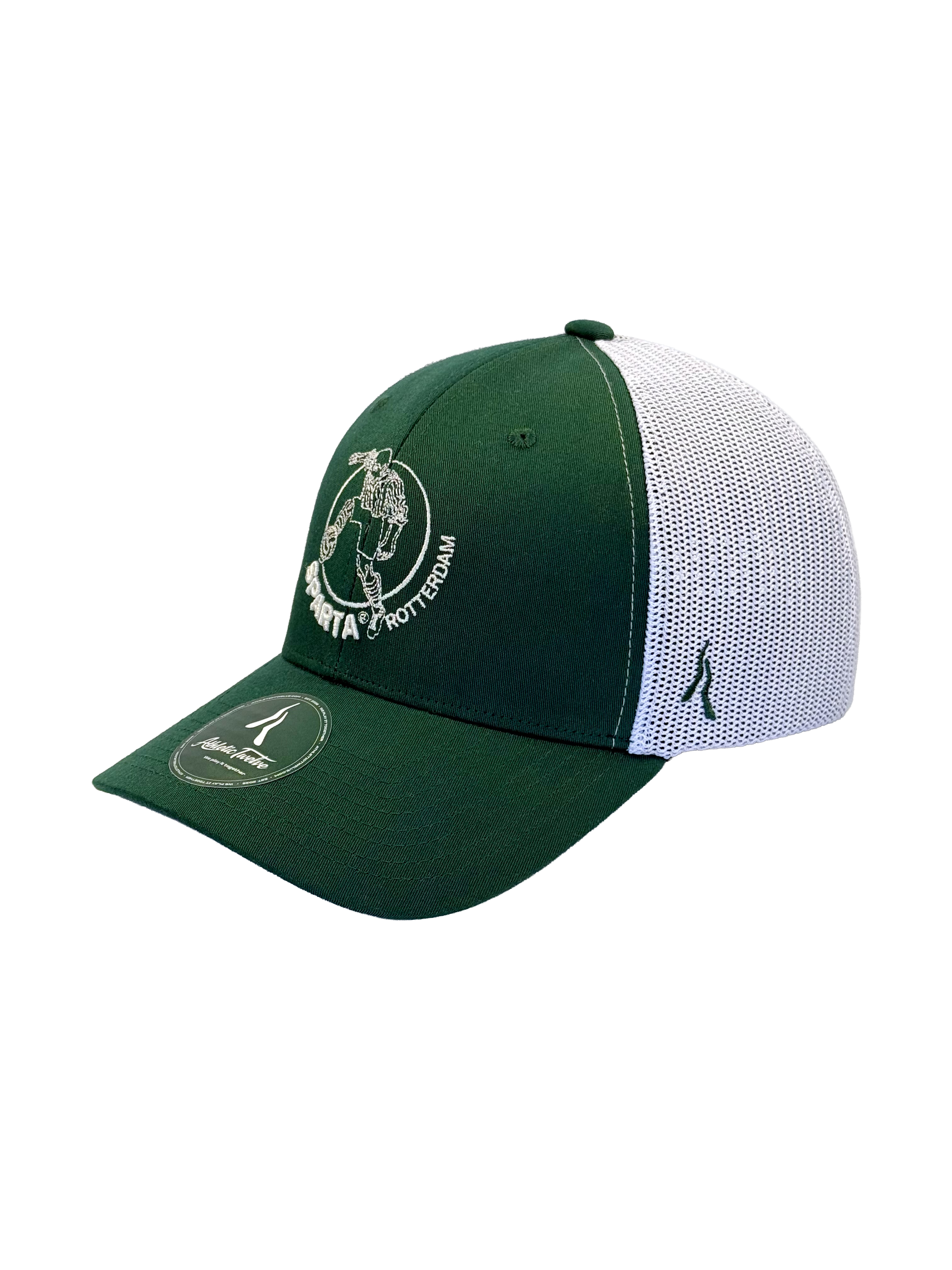 Coming soon · Sparta Rotterdam x Athletic Twelve trucker cap · Green & white