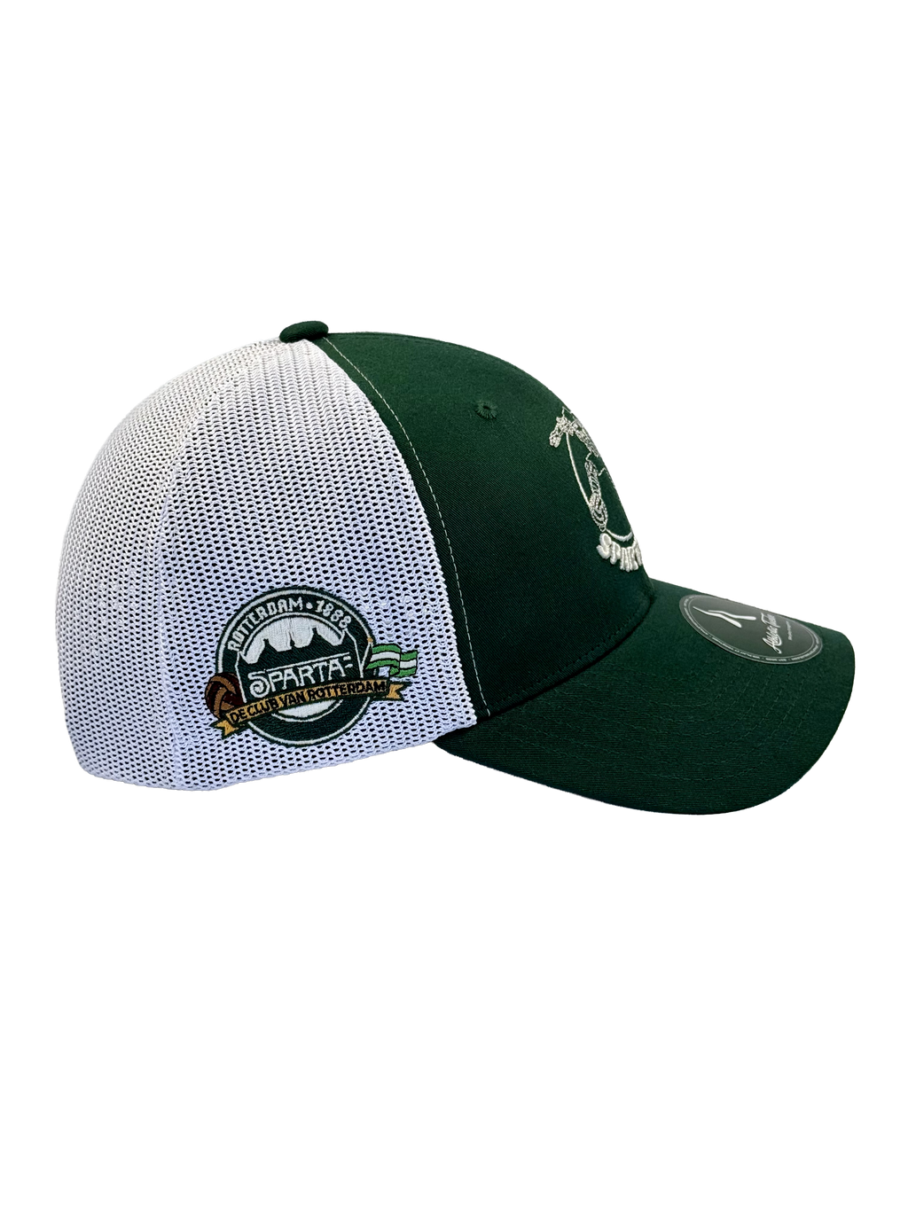 Coming soon · Sparta Rotterdam x Athletic Twelve trucker cap · Green & white